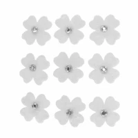 2. Craft With Fun Ozdoba Dekoracyjna samoprzylepne Filcowe Kwiatki 463857