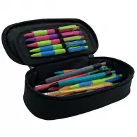 2. Coolpack Campus Piórnik Tuba Usztywniona z Organizerem Black F062877