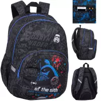 7. CoolPack Rider Plecak Szkolny Młodzieżowy Star Wars F109779