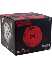 1. Lampka Zmieniająca Kolor Dungeons & Dragons Kostka D12