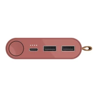 4. Fresh 'n Rebel Powerbank 18000 mAh USB-C Safari Red