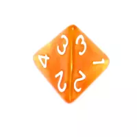 3. Komplet kości REBEL RPG - Perłowe - Ciemnożółte (ZZ)