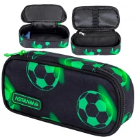 1. AstraBag Piórnik AC6 Saszetka Usztywniona Neo Football 503024075