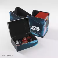 10. Gamegenic: Star Wars Unlimited - Soft Crate - Pudełko na Karty - Darth Vader