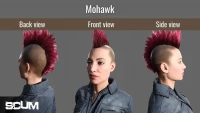 7. SCUM Female Hair Pack PL (DLC) (PC) (klucz STEAM)