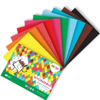 1. Happy Color Wycinanka Color A4 10 Kartek 100g 039508