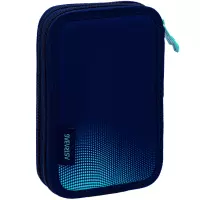 2. AstraBag Piórnik AC2 Dwukomorowy bez Wyposażenia Football Light 503025024