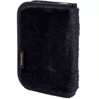 2. AstraBag Piórnik AC11 Pojedynczy Jednoklapkowy z Wyposażeniem Fluffy Kitty Black 503025026