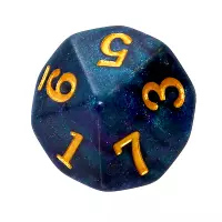 3. Komplet kości REBEL RPG - Akrylowe - Północ