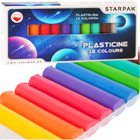 2. Starpak Plastelina 12 kolorów Space 472911