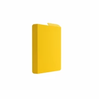 8. Gamegenic: Deck Holder 100+ - Pudełko Na Karty - Yellow