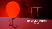 3. Lampka Pennywise "To" Czerowny Balon