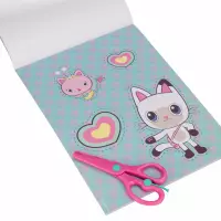4. Zestaw kreatywny do nauki wycinania A4 Koci Domek Gabi 552507
