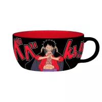 4. Zestaw Śniadaniowy One Piece: Luffy - Miska + Kubek