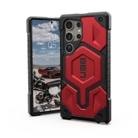 1. UAG Monarch Pro - obudowa ochronna do Samsung Galaxy S24 Ultra 5G z wbudowanym modułem magnetycznym (crimson)