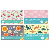 2. Interdruk Papier Kolorowy A5 10 kartek 115g 100009