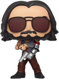 2. Funko POP Games: Cyberpunk 2077 - Johnny Silverhand (with gun)