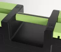 11. Gamegenic: Game Castle - Walizka z Pudełkami - Green/Black
