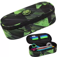 3. Coolpack Campus Piórnik Tuba Usztywniona z Organizerem Green Mirror F062920