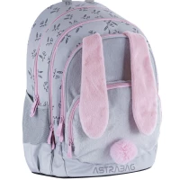 8. Zestaw AstraBag 3el. Plecak Szkolny AB340 Honeybunny 502023076 + Worek 507023021 + Piórnik 503023027