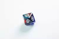5. Gamegenic: Galaxy Series - RPG Dice Set - Zestaw 7 Kości - Mars