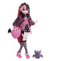 6. Mattel Lalka Monster High Draculaura + Zwierzątko Hrabia Nietoperz Wspaniały HHK51 