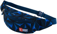 3. St.Right Saszetka Na Pasek Nerka WB-01 Granatowa Abstrakcja 3D 625718