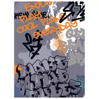 1. Interdruk Zeszyt A5 32 kartek kratka UV Urban 366610