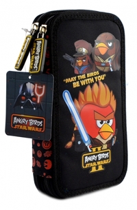6. Angry Birds Star Wars Piórnik Podwójny Z Wyposażeniem 290640 PROMOCJA