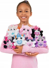 2. Cobi Rainbocorns Puppycorn Jajko Niespodzianka Pluszowy Różowy Kotek ET09279