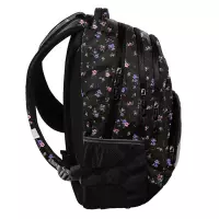 2. BeUniq Plecak Szkolny Purple Flowers BU25KF-2708