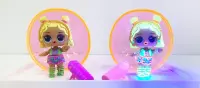 2. MGA LOL Laleczka z Niespodzianką Neon Pop Stars Muzyczna + Światło UV 120674