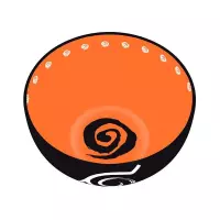 4. Miska Naruto Shippuden Konoha 600 ml