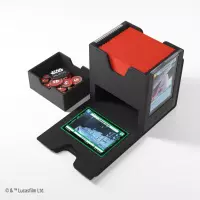 9. Gamegenic: Star Wars Unlimited Card Game - Twin Suns Deck Pod - Pudełko na Karty - Black