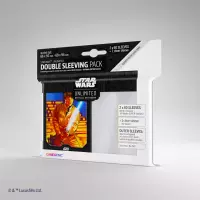 1. Gamegenic: Star Wars Unlimited - Double Sleeving Pack - Koszulki na Karty - Luke Skywalker