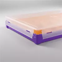4. Gamegenic: Token Silo XL Convertible - Pojemnik na Żetony - Purple Orange