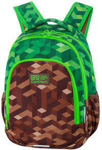 1. CoolPack Prime Plecak Szkolny City Jungle C25199 + Torba Termiczna w Kolorze Plecaka