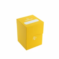 5. Gamegenic: Deck Holder 100+ - Pudełko Na Karty - Yellow