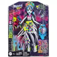 2. Mattel Monster High Fest Lalka Frankie Stein Festiwalowe Stylizacje HXH79