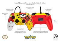 12. PowerA SWITCH Pad Przewodowy Pokemon Pikachu Pop