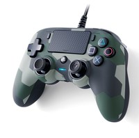 3. NACON PS4 Pad Przewodowy Compact Controller Camo Zielony