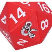 5. Pudełko na Kości Dungeons & Dragons D20 - 13,5 cm
