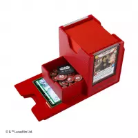 11. Gamegenic: Star Wars Unlimited Card Game - Twin Suns Deck Pod - Pudełko na Karty - Red