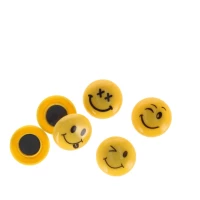 4. STARPAK Magnesy 30mm 6szt Mix Buźki Emoticons 378346