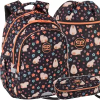 1. CoolPack Jerry Plecak Szkolny Capybara F029937 + Worek F070937 + Piórnik F062937