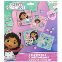1. Starpak Zestaw Kreatywny Książeczka z Mozaikami Koci Domek Gabi 549164