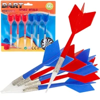 1. Mega Creative Metalowe Rzutki Do Gry Dart 6szt 463217