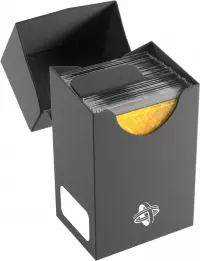 6. Gamegenic: Mini-American Card Holder - 60+ - Pudełko na Karty - Black