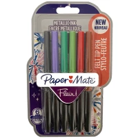 1. Paper Mate Flamastry Metaliczne 6 Sztuk 2137361