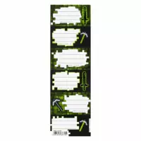 2. Starpak Naklejki Na Zeszyt Pixel 1 Listek 6szt. 559544